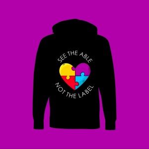 See the Able not the Label Hoodie